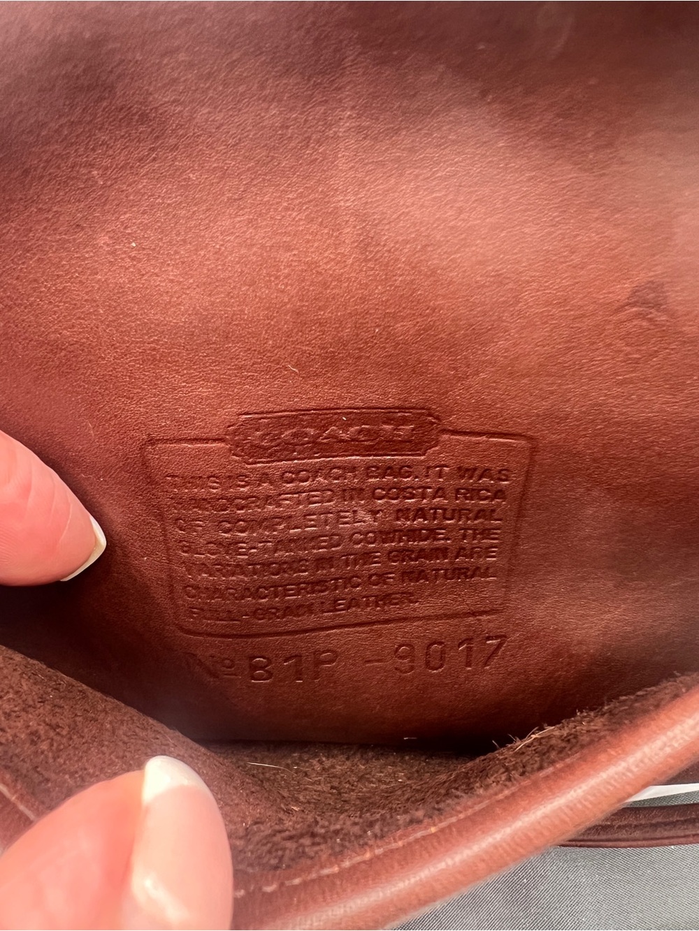 Coach Vintage Abbie Zip bag (Style 9017) - Picture 4 of 13